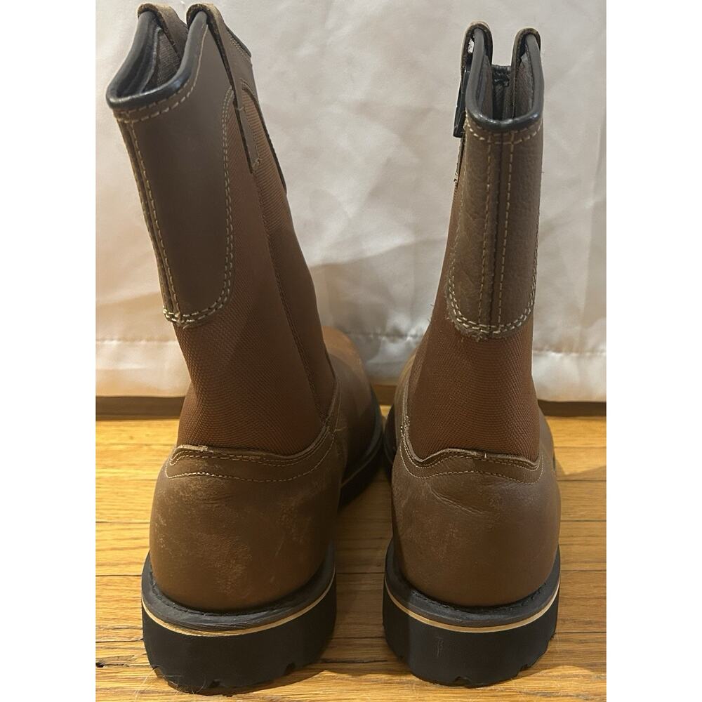 Brahma Brown Leather Men's Boots Size 14W - Picture 5 of 10
